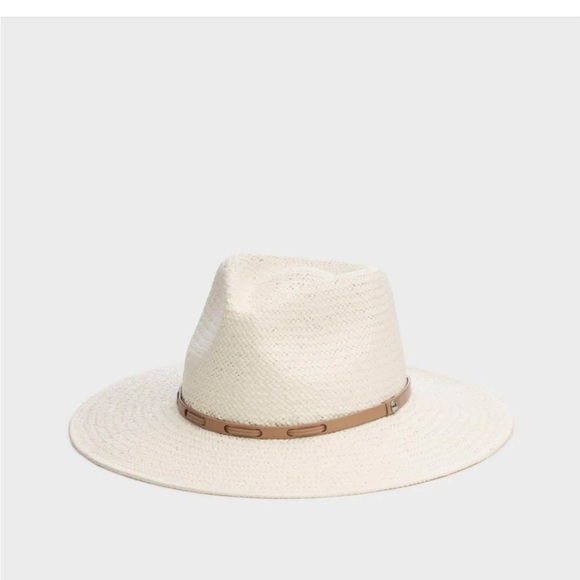 rag & bone Accessories - RAG & BONE NWOT LEXIE PACKABLE WIDE BRIM FEDORA IN IVORY
